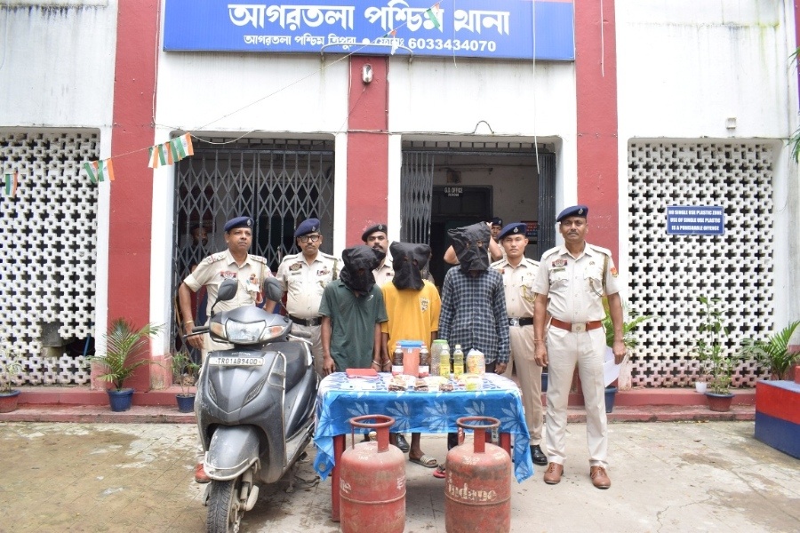 Police Intensify Anti-Theft Drive in Agartala, Six Held in Separate Operations
