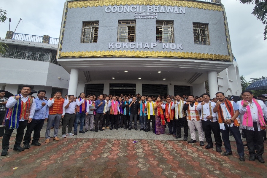 Pradyot Urges Focus on Youth, Health, and Education as 24 Tipra Motha MDCs Take Oath in Tripura