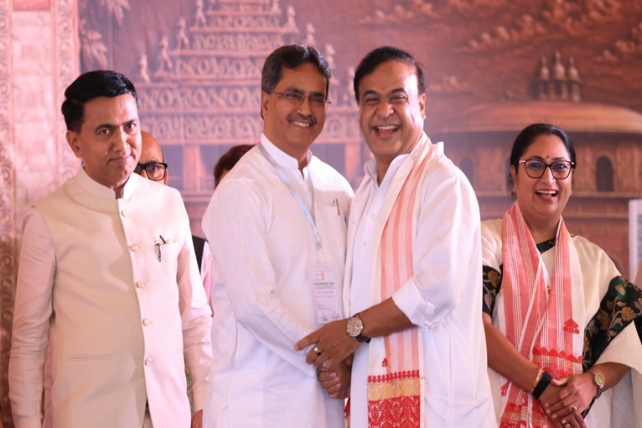 Public Faith Behind BJP’s Success, Says Tripura CM After; congratulates Assam CM