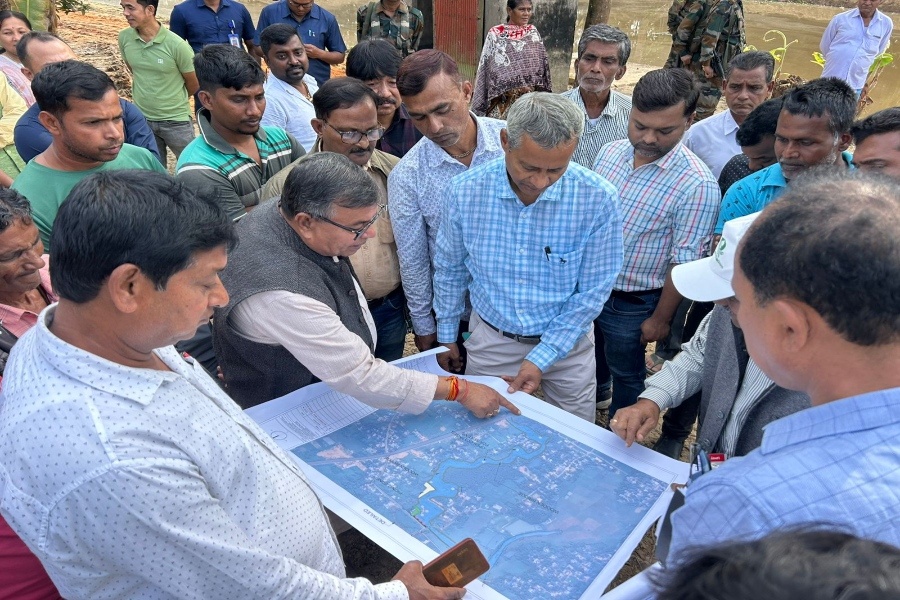 Restoration, beautification work begins at Tarasundari Stream: Minister