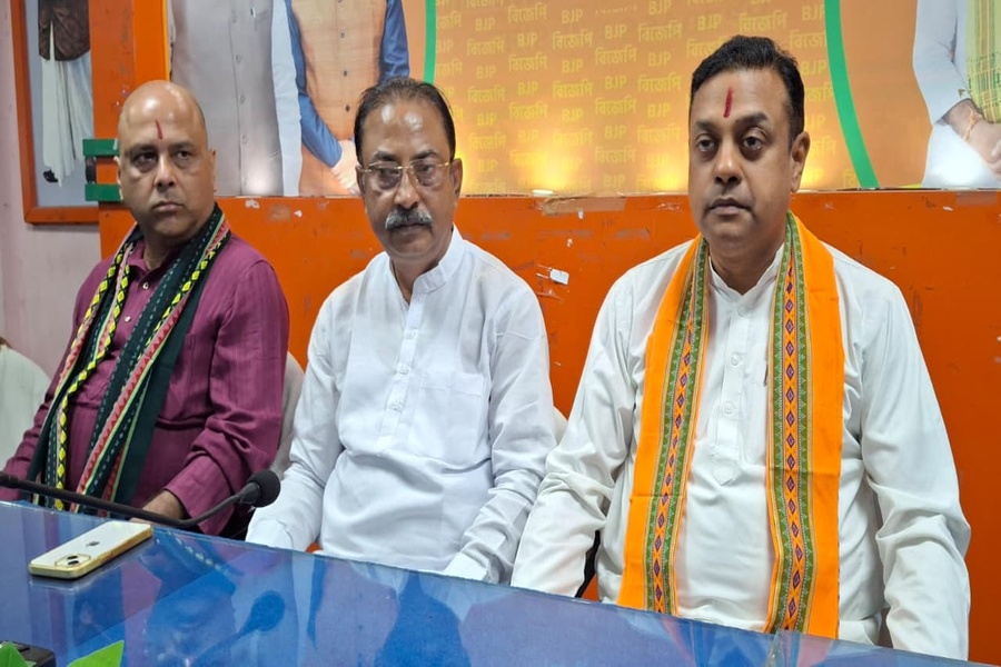 Sambit Patra Chairs Key BJP Meeting in Tripura to Resolve Factional Rift