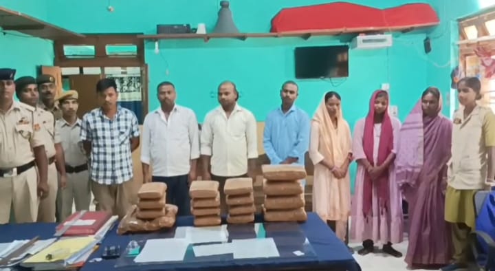 Seven arrested with cannabis in Tripura, including six from Bihar