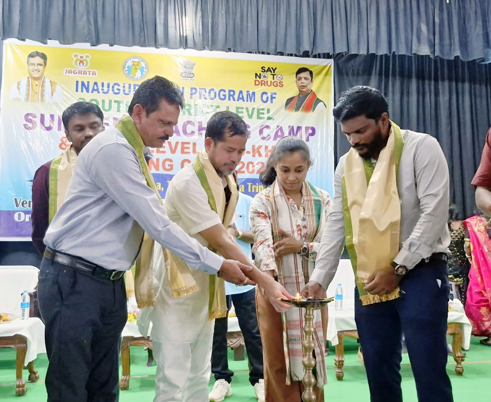 South Tripura summer sports camp, Kho Kho coaching camp kick off