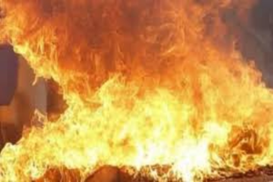 Straw Hut Destroyed in Mysterious Fire, Family Left Destitute in Tripura