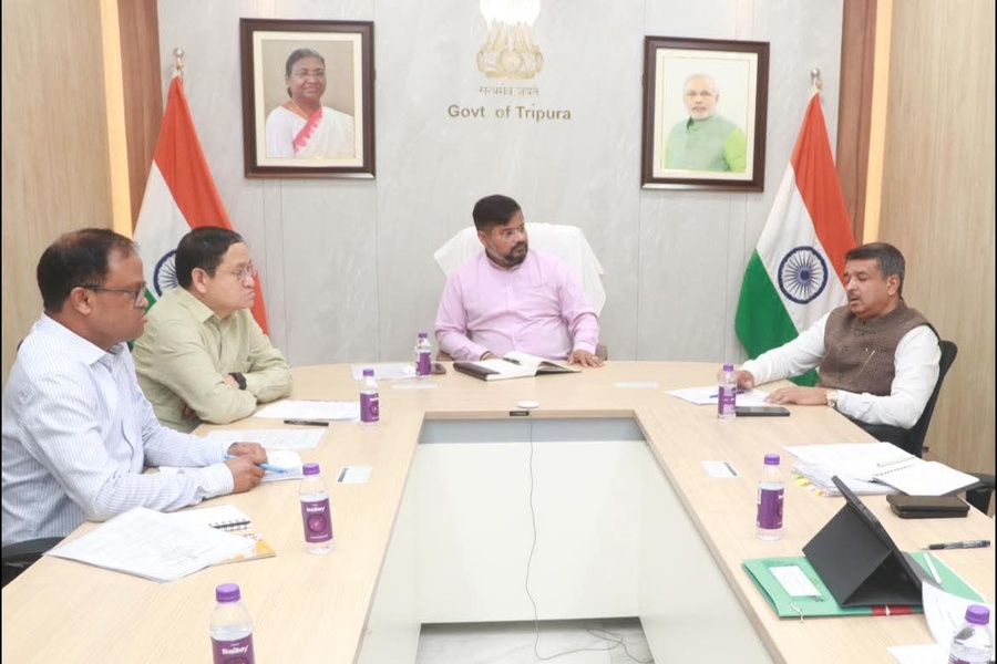 Sushanta Chairs Key Meeting on Implementation of PM Rahat Project