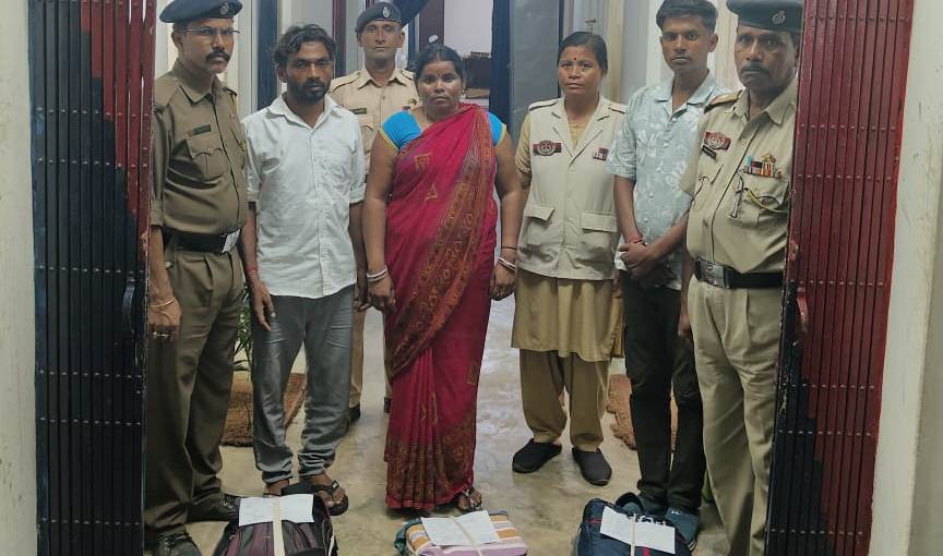 Three held with 9 Kgs of ganja at Agartala Railway Station