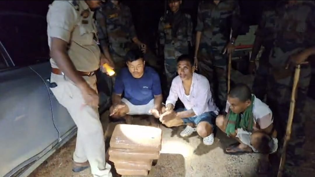 Three held with cannabis worth Rs 2 lakh in Tripura