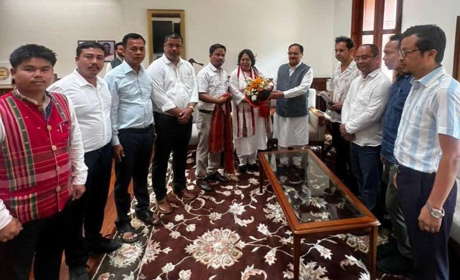 TIPRA Motha delegates meets JP Nadda, urges implementation of SIR, TIPRASA accord
