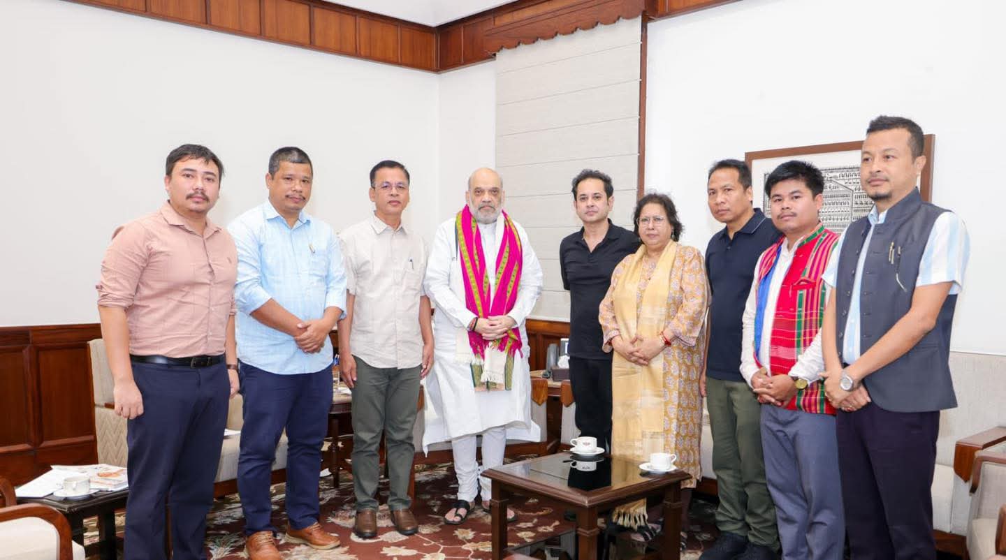 Tipra Motha delegation meets Union Home Minister, urges implementation of Tiprasa Accord