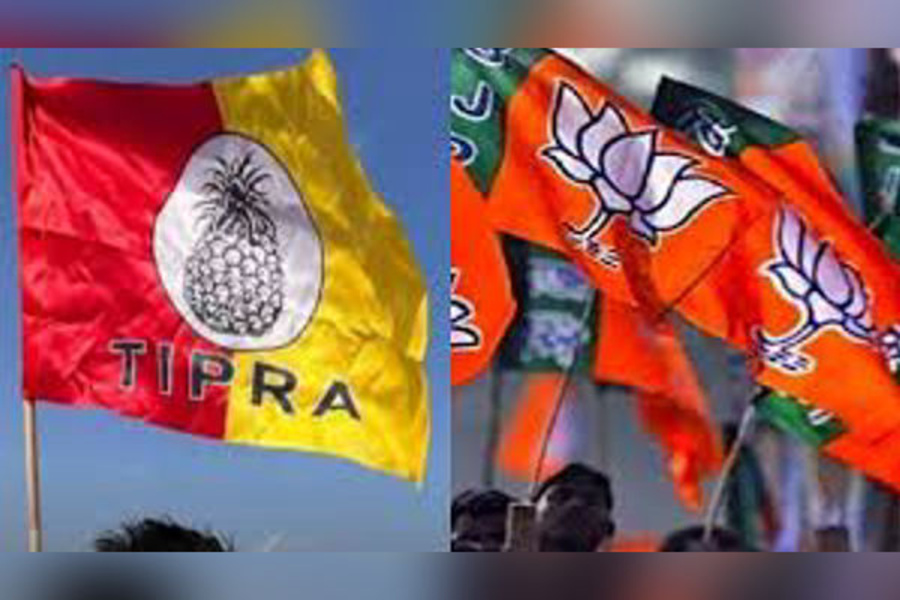 Tipra Motha won 8 seats, Surges Ahead in TTAADC Polls; BJP Trails