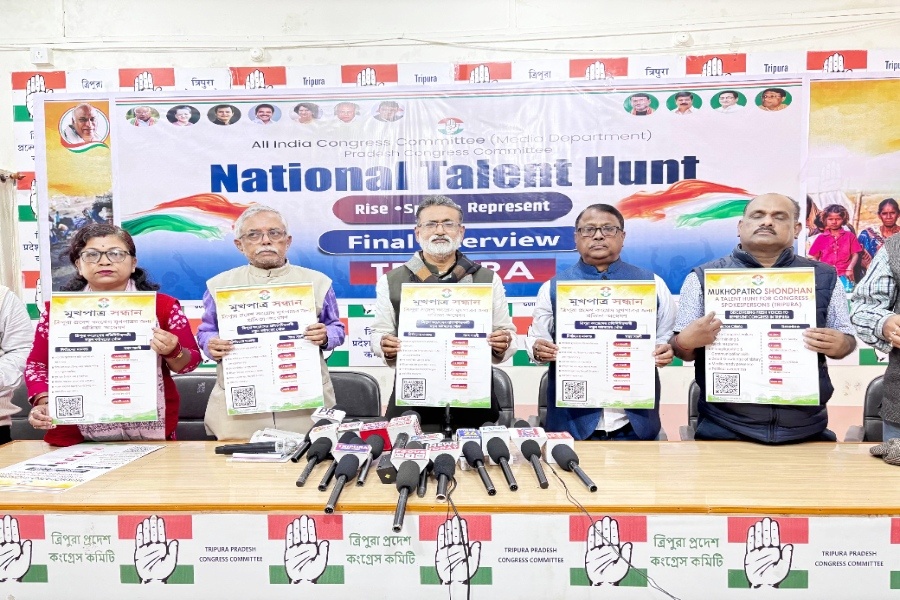 Tripura Congress Launches “Talent Hunt” to Select State Spokespersons