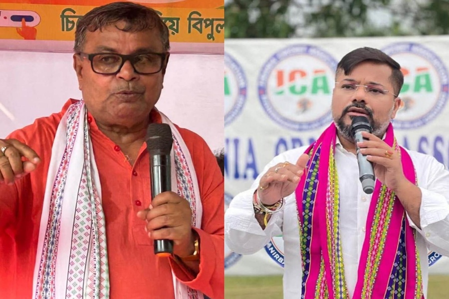 Tripura BJP Ministers alleges polling agents thrown out, Intimidation to voters During ADC Elections