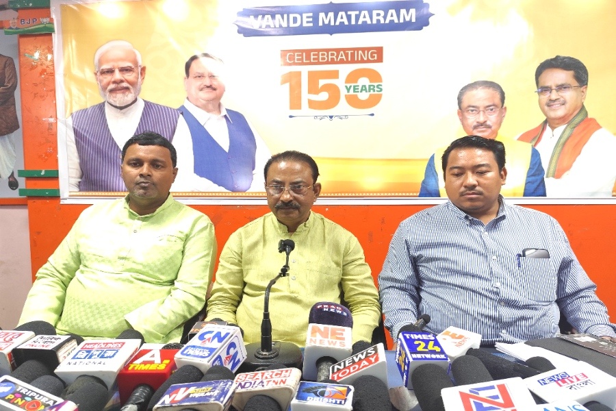 Tripura BJP to Hold Statewide ‘Unity March’ from November 10