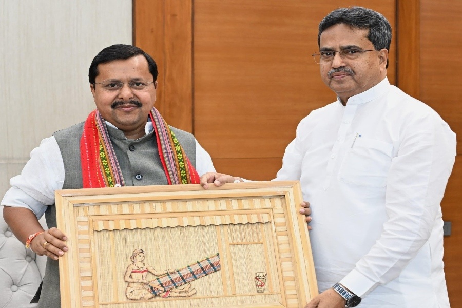 Tripura Chief Minister Meets BJP Pres...