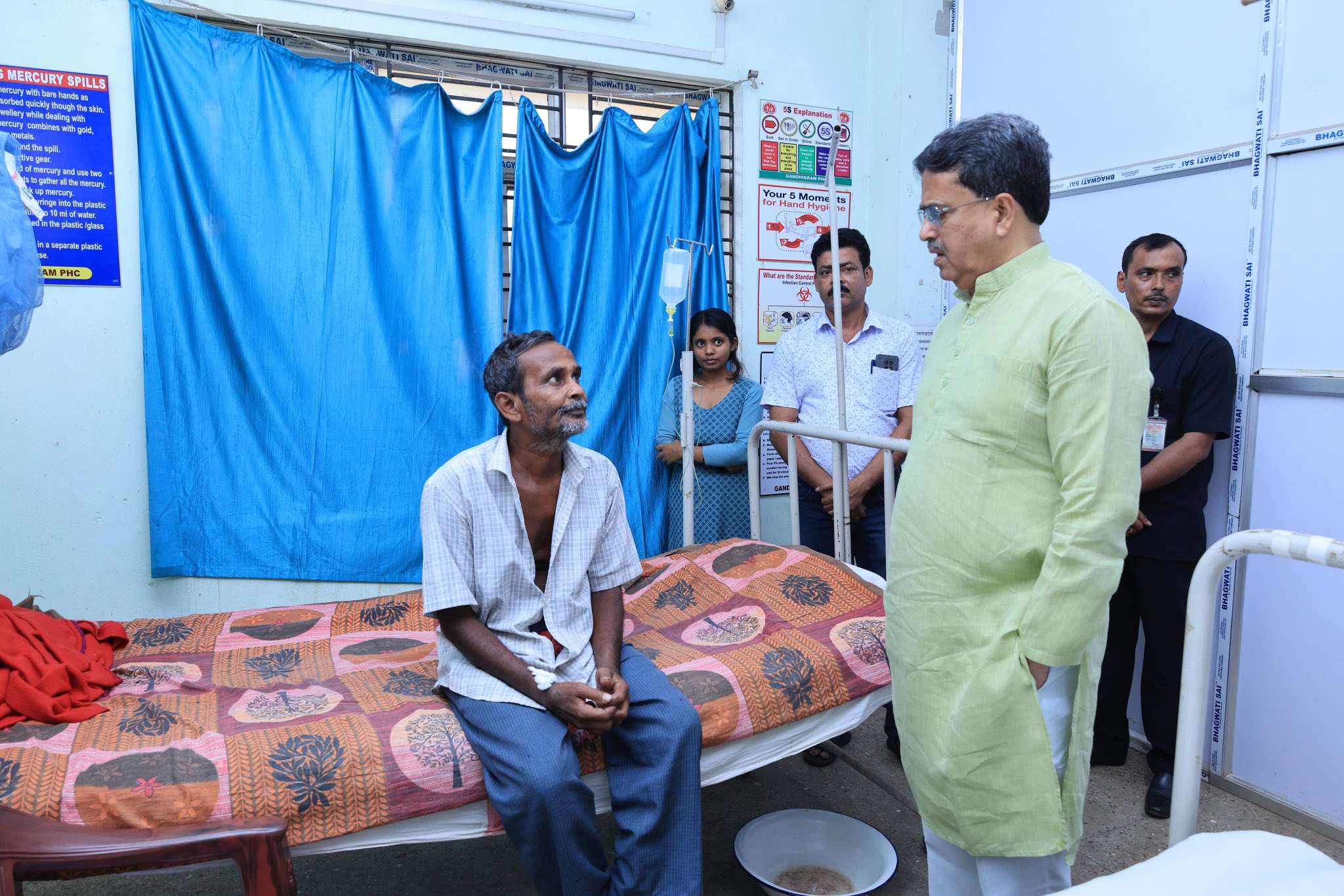 Tripura CM emphasizes upgrading PHCs for better rural healthcare