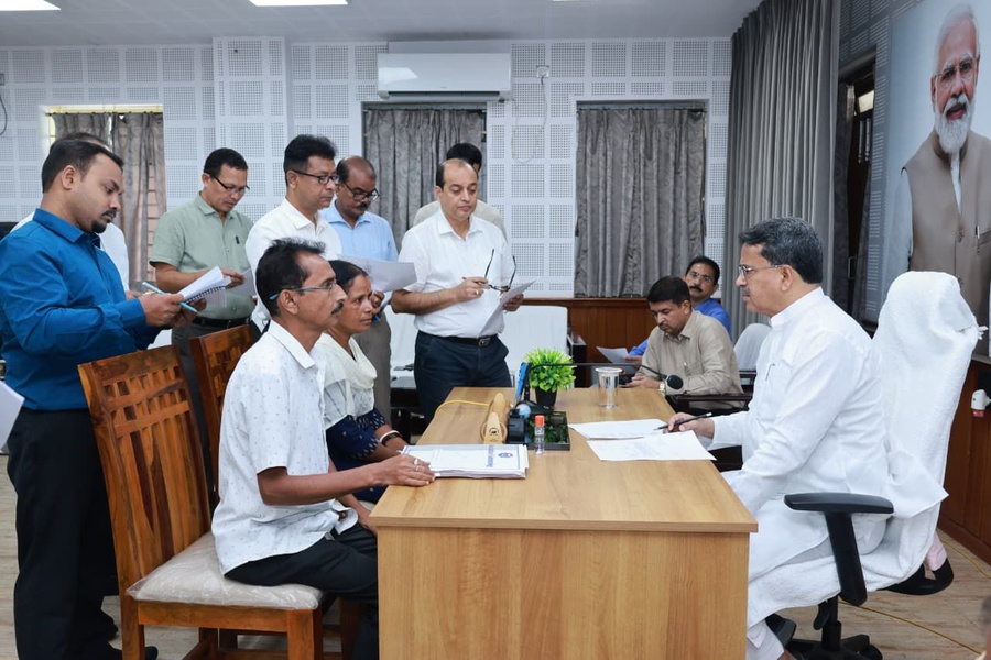 Tripura CM listens to citizens’ grievances in 52nd ‘Mukhyamantri Samipeshu’