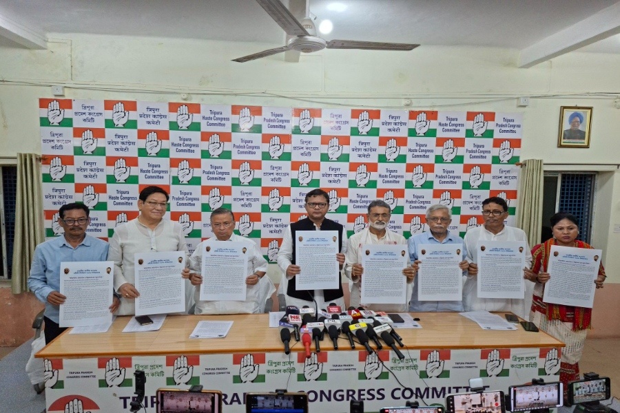 Tripura Congress Releases TTAADC Manifesto; Promises Good Governance