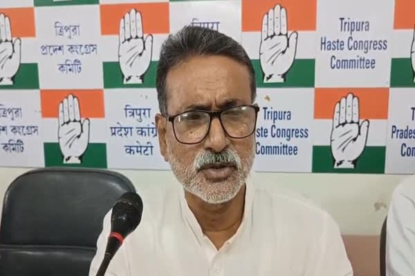 Tripura Congress slams BJP Govt over deteriorating Law and Order, alleges political shielding of criminals