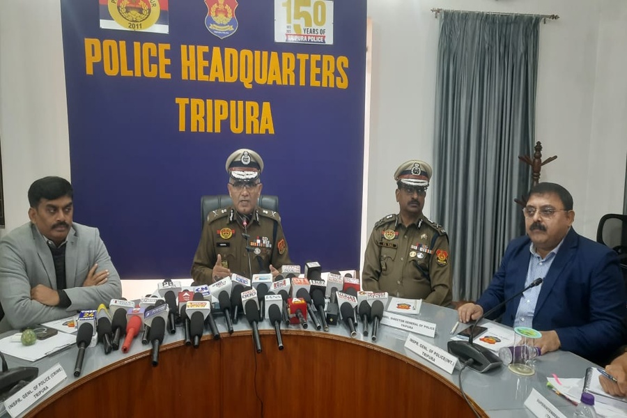 Tripura to Upgrade Police Infrastructure and Healthcare Facilities: DGP Anurag
