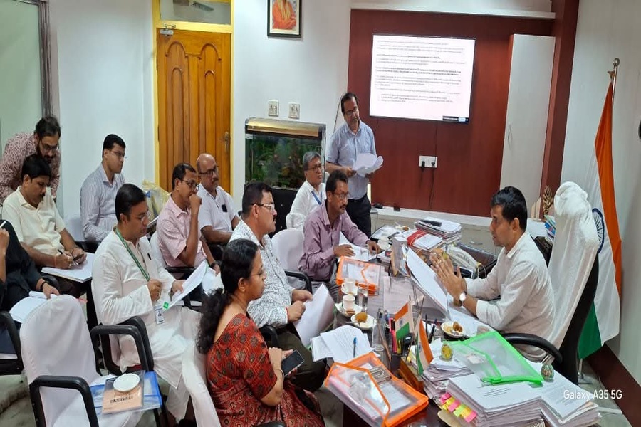 Tripura Fisheries Minister chairs rev...