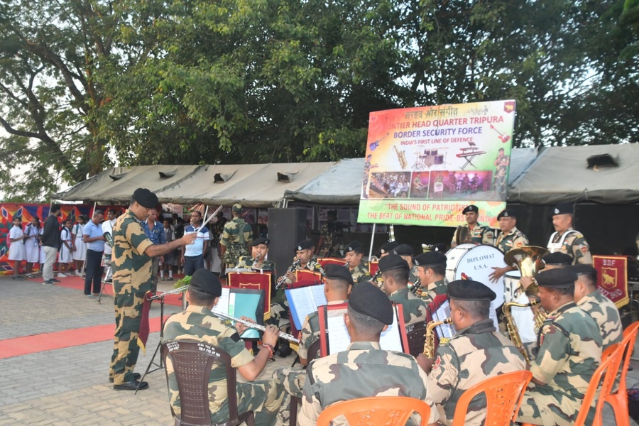 TRIPURA FRONTIER BSF CELEBRATES DIAMOND JUBILEE BSF RAISING DAY