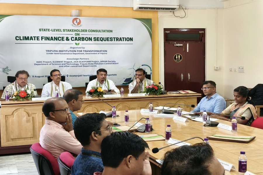 Tripura hosts 1st stakeholders meeting on Carbon Trading & Climate Finance