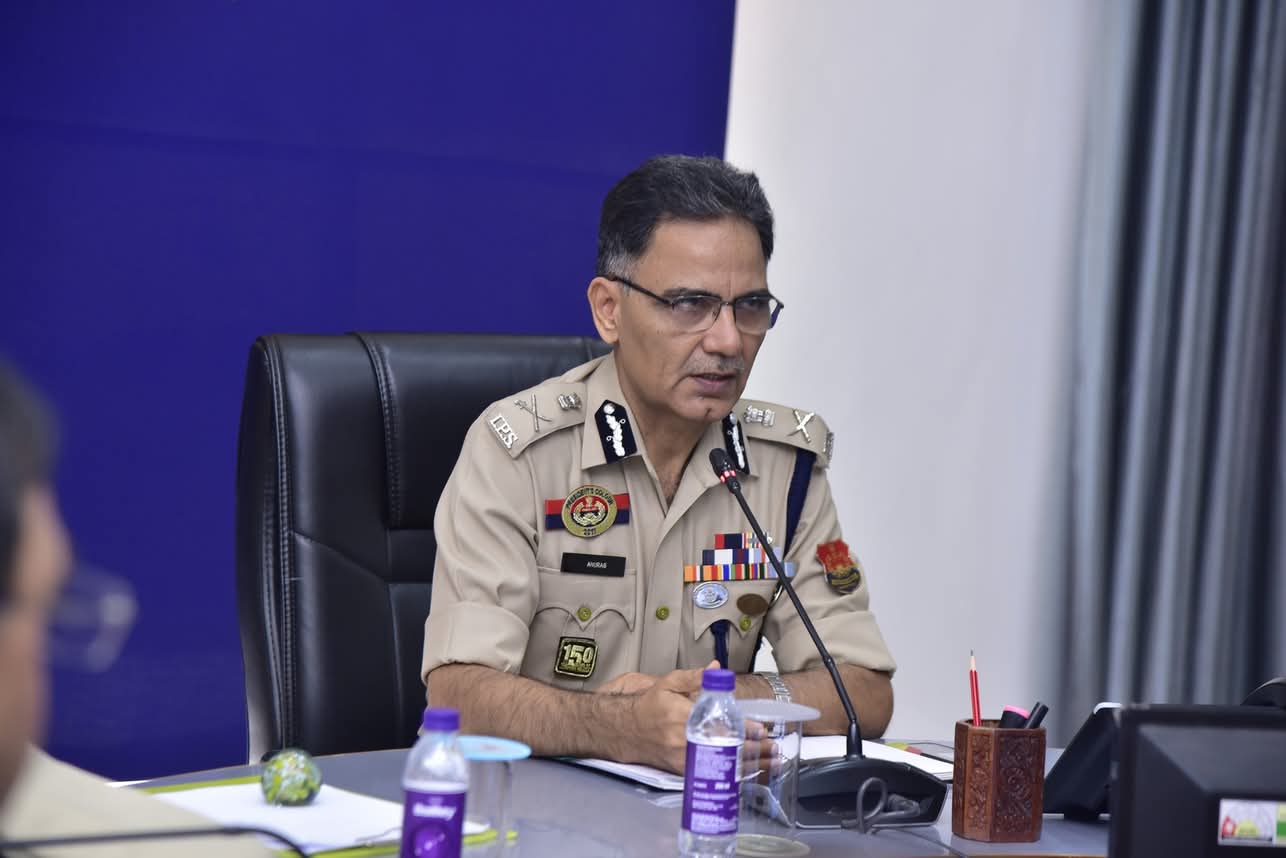 Tripura DGP visits Dhalai District, reviews Law and Order situation