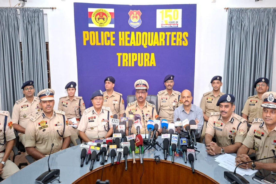Tripura Police roll out multi-layered security plan for Durga Puja