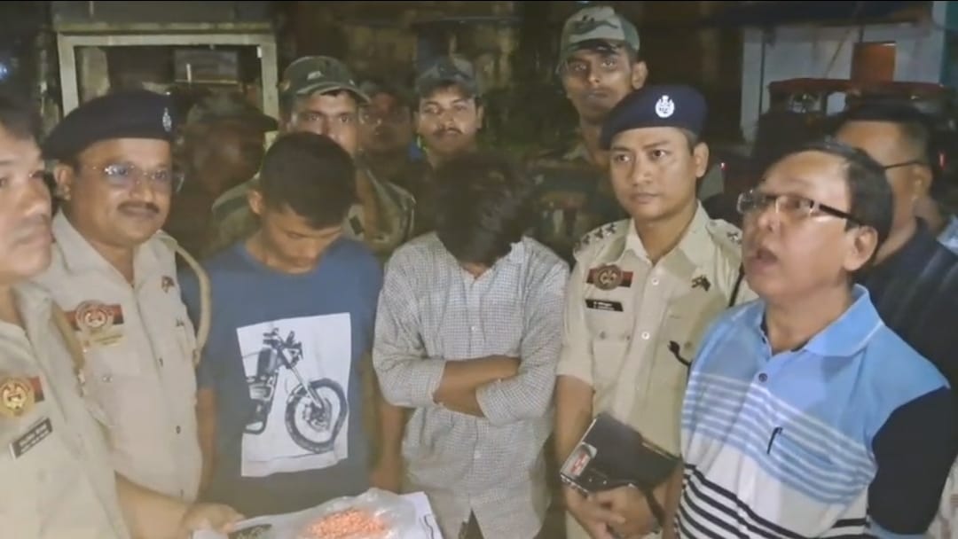 Tripura Police seized 1,800 Yaba tablets, two held