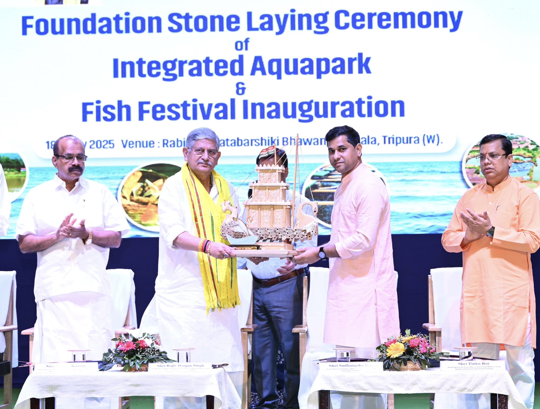 Tripura to get Rs 38 Crore Modern Fish Market: Sudhangshu Das