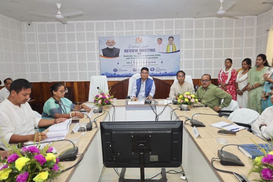 Tripura Tribal Welfare Minister Reviews Progress of Development Projects in Sipahijala