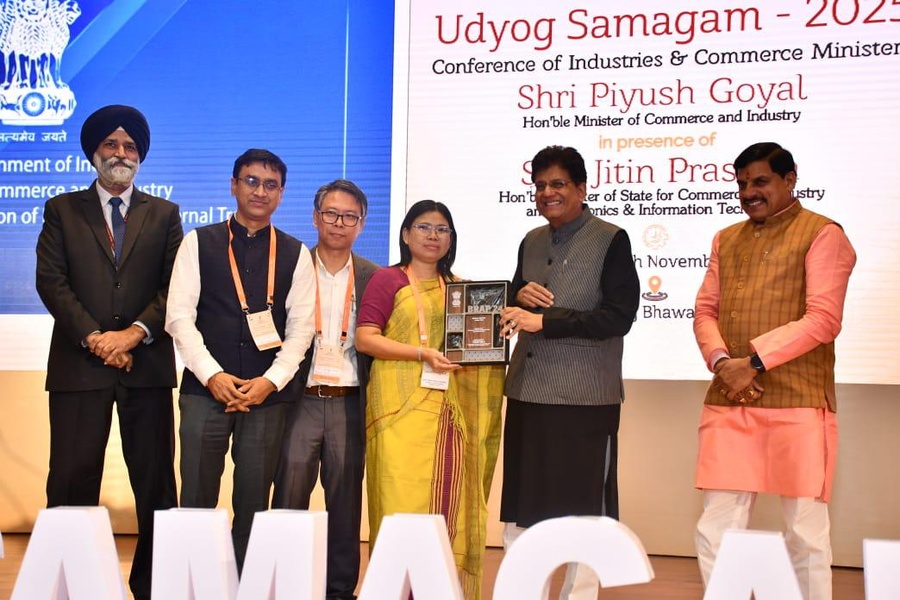 Tripura Named Top Achiever at Udyog Samagam 2025 for Business Reforms