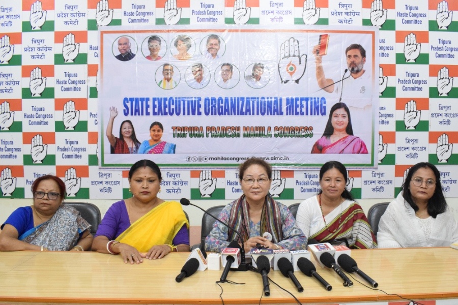 Mahila Congress Voices Concern Over Surge in CAW in Tripura, Calls for Judicial Inquiry