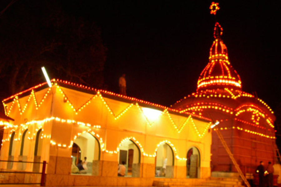 Tripura Sundari Temple Donation Boxes...