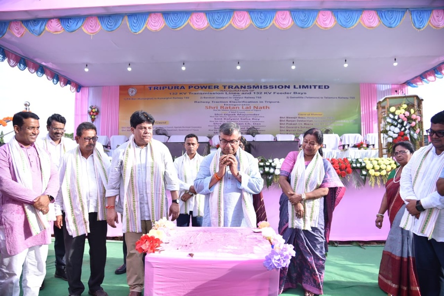 TSECL completes 100% Railway electrification work on 271 Km track: Power Minister