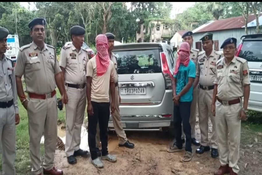 Two Notorious Thieves Arrested by Amtali Police in Agartala