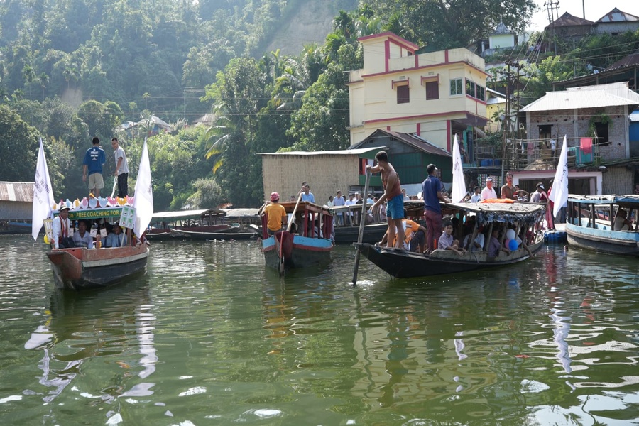 Unique Boat Rally Spreads NIPUN Mission Awareness Across Remote Islands of Tripura