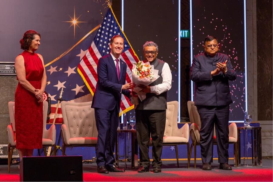 US Ambassador Sergio Gor, West Bengal Finance Minister Celebrate America’s 250th Anniversary in Kolkata