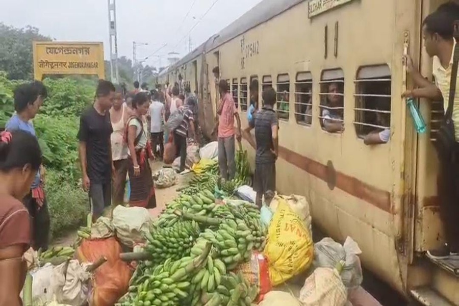 Unregulated Goods Transport on Dharmanagar–Agartala Local Train Causes Severe Passenger Hardship
