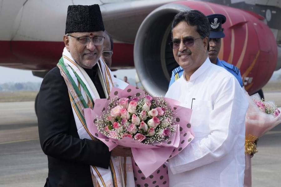 Vice President C. P. Radhakrishnan Arrives in Tripura on Two-Day Visit