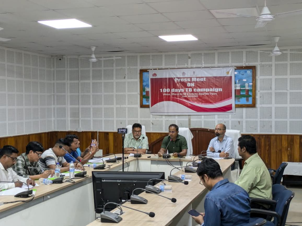 100-Day Tuberculosis Eradication Campaign Underway in Tripura's Sepahijala District