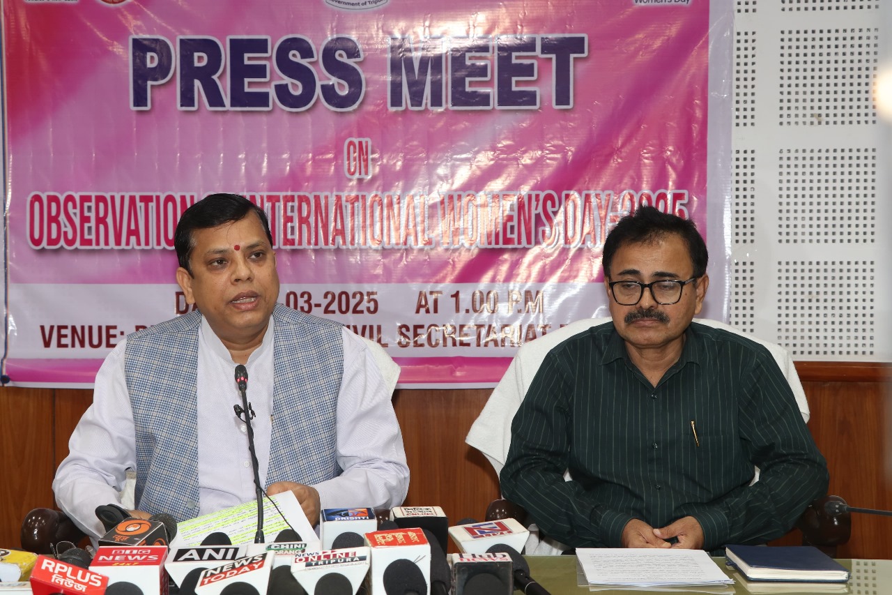 Tripura gears up for Intl Women’s Day celebrations on March 13