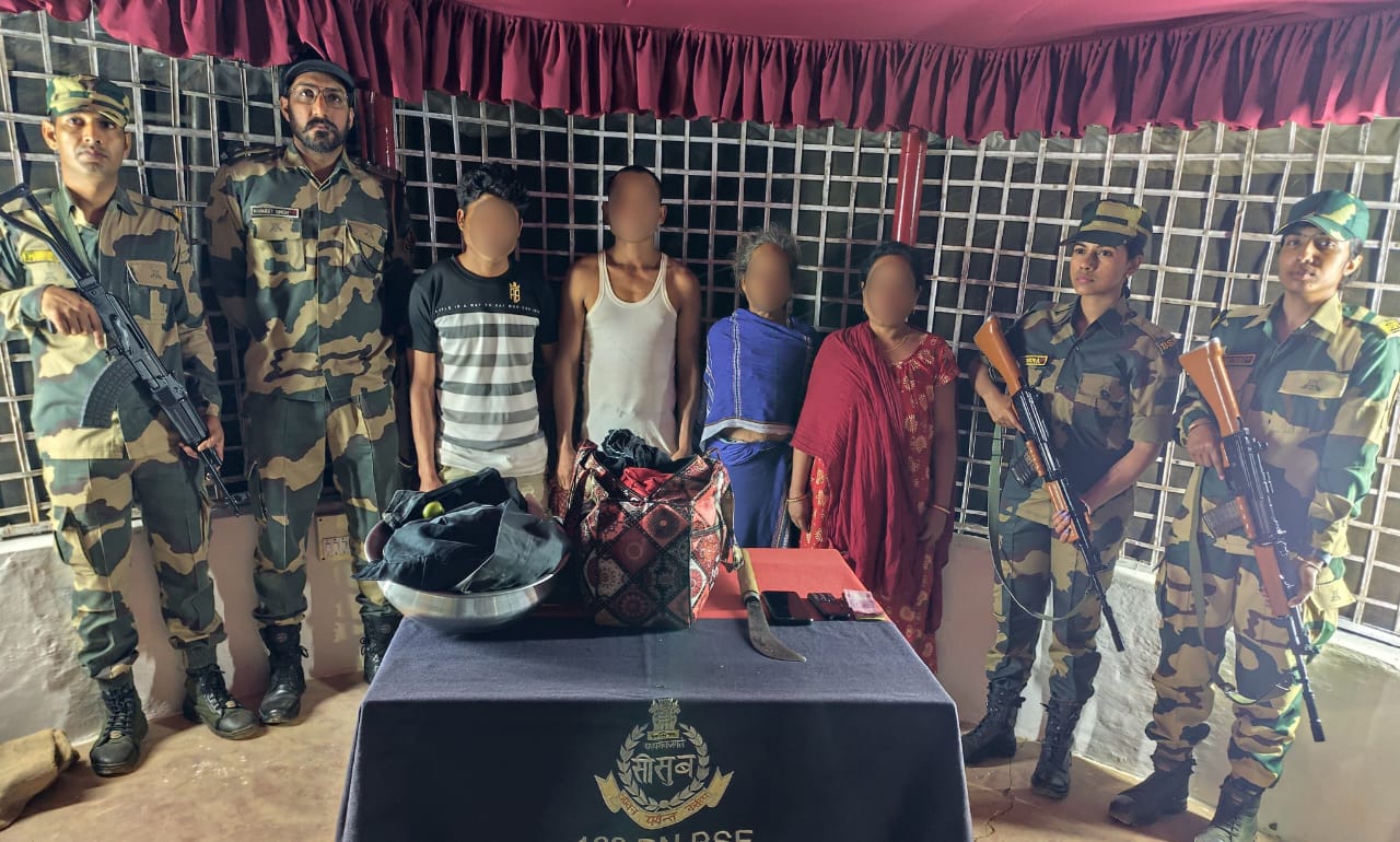 BSF detain 29 Bangladeshi, seven touts and drugs worth Rs 2 Crore seized in Tripura