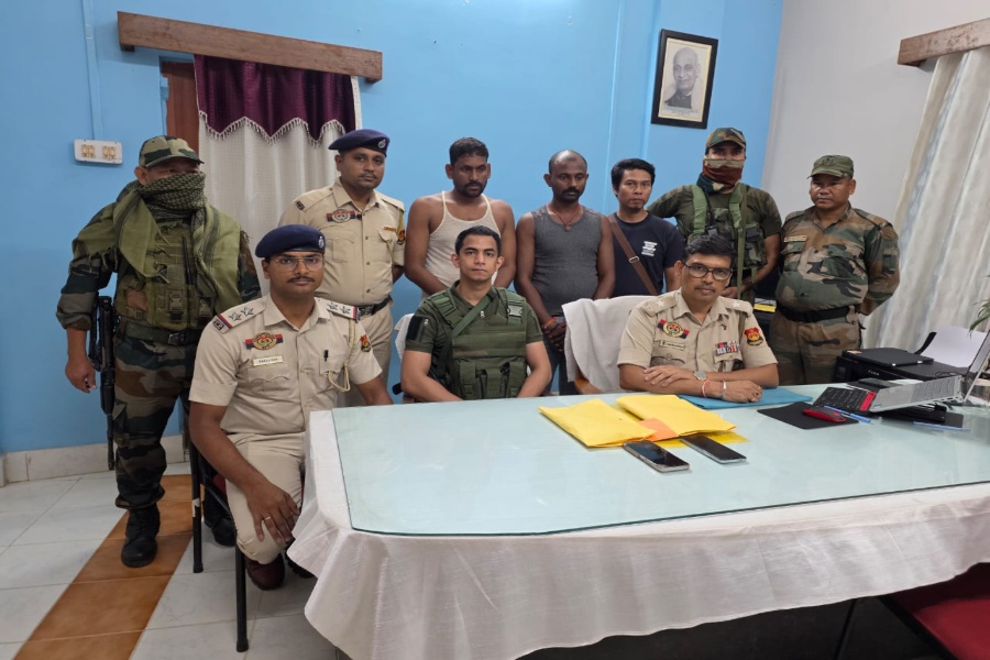 Two Bihar Men Held with Two Pistols, Ammunition in Agartala