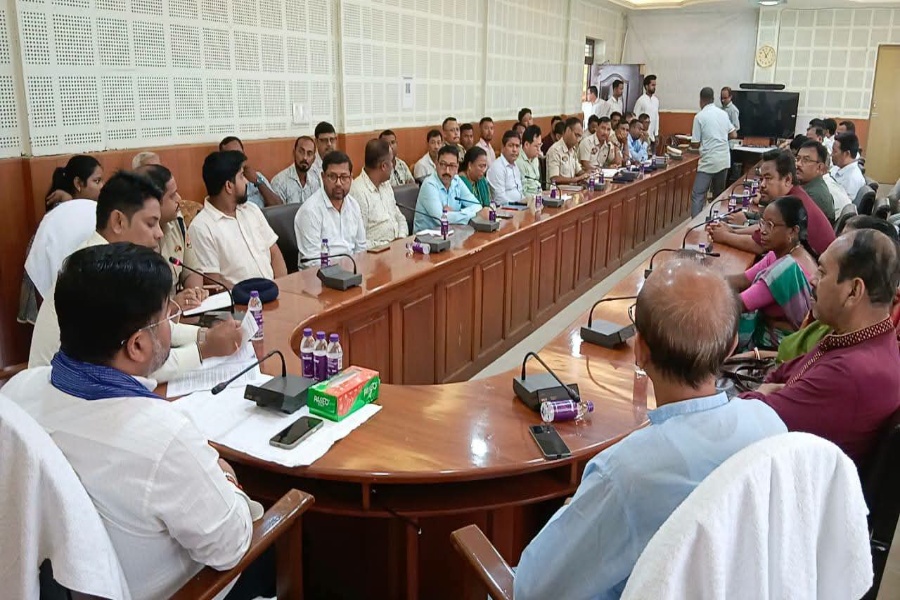 Transport Minister Reviews Durga Puja Preparations in Jirania