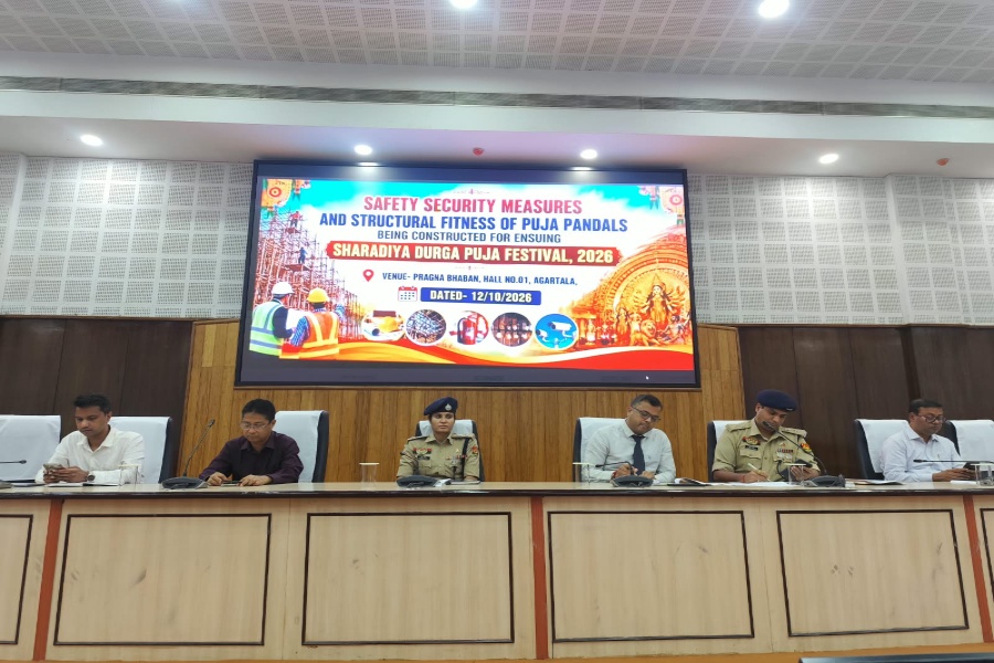 West Tripura Administration Bars Loud DJ Music in Crowded Areas, Announces Puja Traffic Curbs