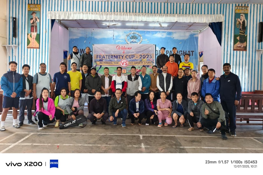 The Fraternity Cup 2025 at Jawaharlal Nehru College, Pasighat shows academic–med...