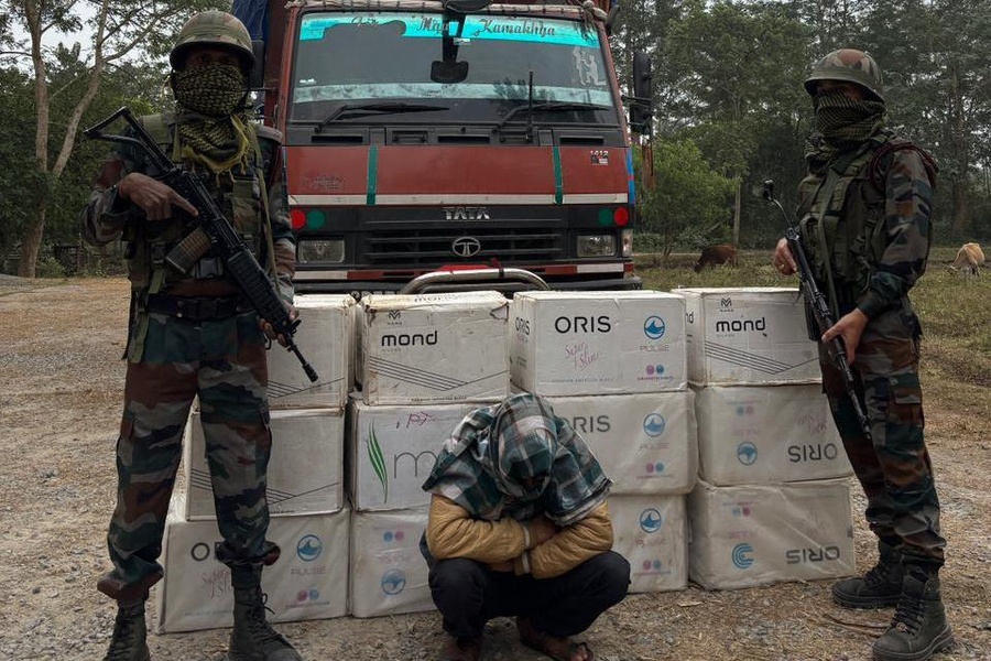 Assam Rifles, Customs Seize Contraband Cigarettes Worth Rs 65 Lakh in Joint Operation