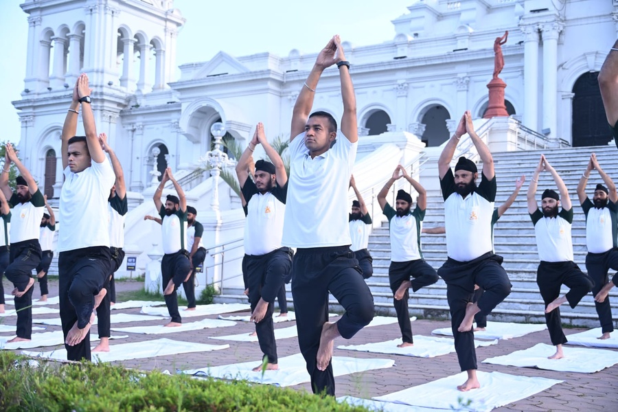 India Army holds precursor event for 12th International Yoga Day
