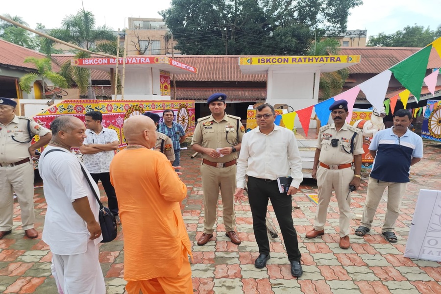 DM, SP Review Rath Yatra Arrangements in Agartala, Assure Safe and Smooth Celebration